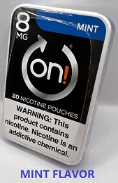 MINT ON NICOTINE POUCHES 